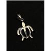 Image 3 : Sterling Silver Turtle Pendant