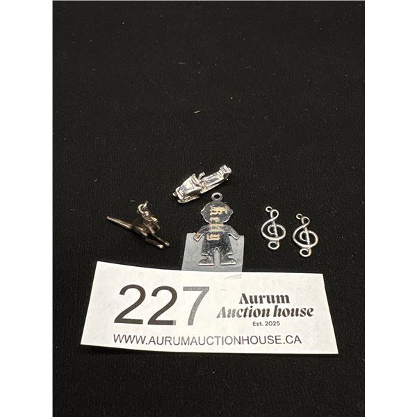 5 Sterling Charms Inclined Kangaroo Ski-Doo Etc