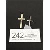 Image 1 : 2 Sterling + Mophell Crosses Antique