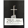 Image 1 : A Large 2" Sterling Cross