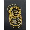 Image 3 : 18 Gold Plated Bangles, Small Wrist Size