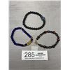 Image 1 : 3 Various Beads Bracelets