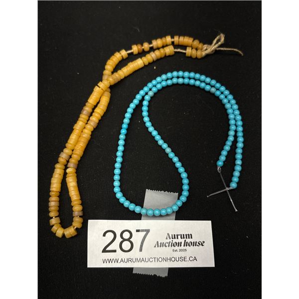 2 Strands of Gem Stone Beads