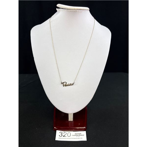 Vintage 925 Sterling Silver Choker Necklace