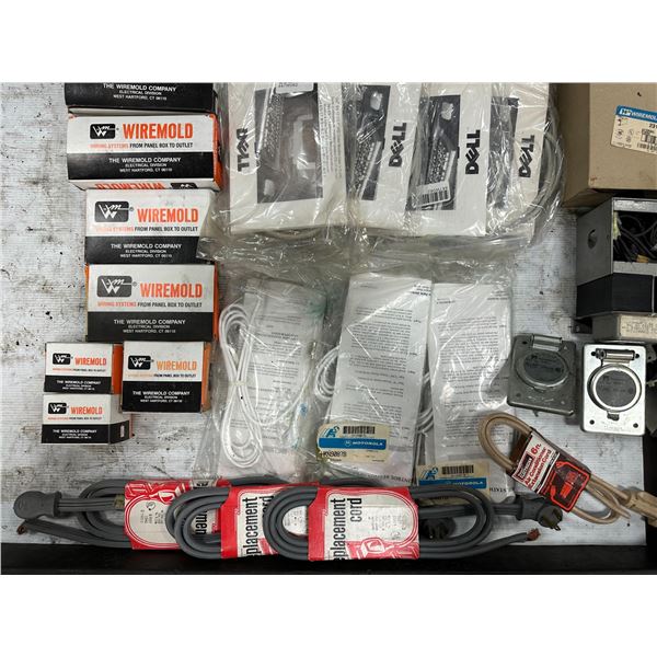 Lot of Misc. Cables, Cords, Wire Connector Items Plus More+++