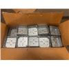 Image 3 : Box / 50 Per Box EMERSON  4" SQUARE OUTLET BOXES