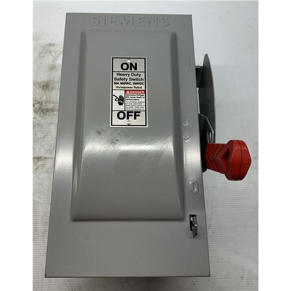 Siemens #HF361 Fusible Heavy Duty Safety Switch