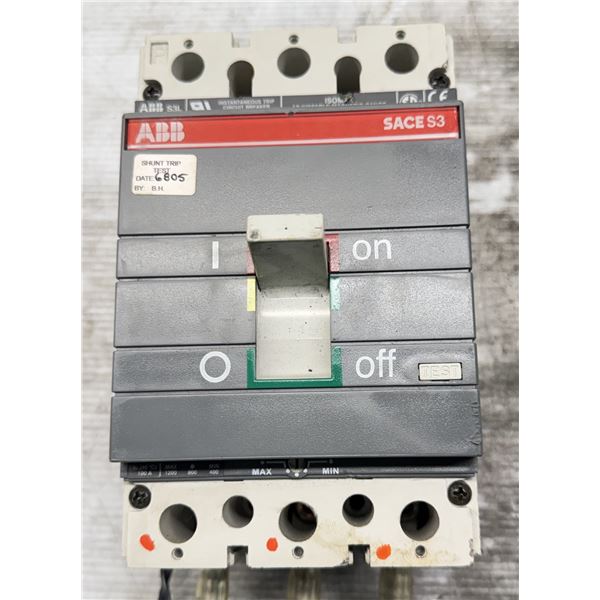 ABB Robotics #SACE S3 Circuit Breaker
