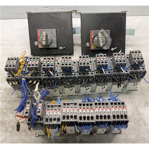 Lot of Misc. ABB Robotics Contactors