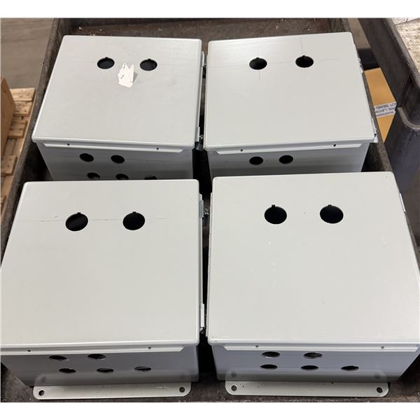 Lot of (4) Hoffman #A10106CH Enclosures