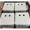 Image 1 : Lot of (4) Hoffman #A10106CH Enclosures