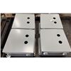 Image 2 : Lot of (4) Hoffman #A10106CH Enclosures