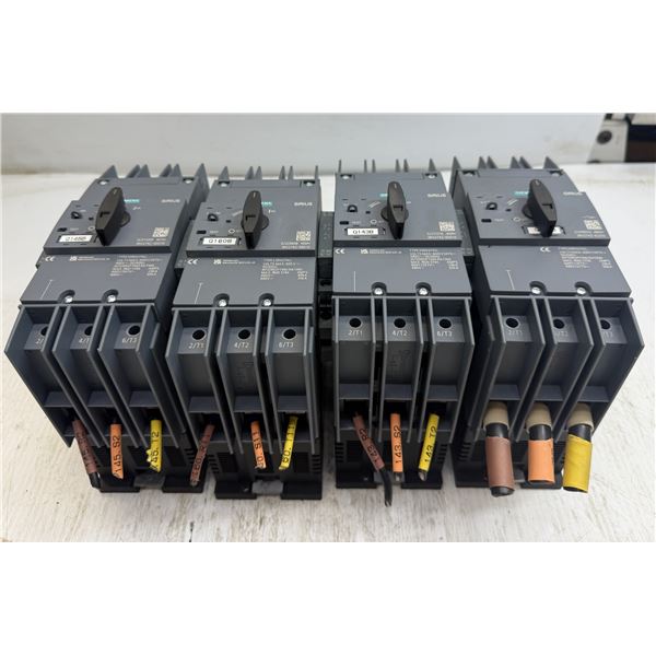 Lot of (4) Siemens #3RV2742-5LD10,  #3RV2742-5DD10 X 2, #3RV2742-5BD10