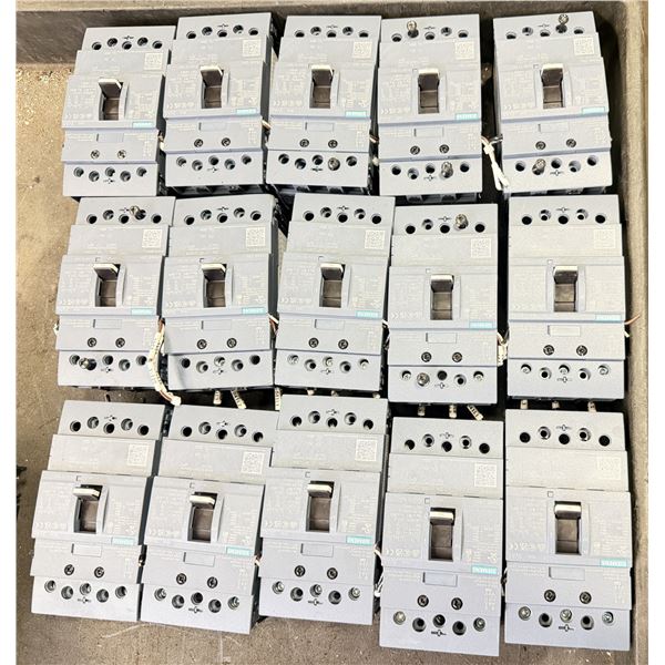 Lot of Siemens Circuit Breakers