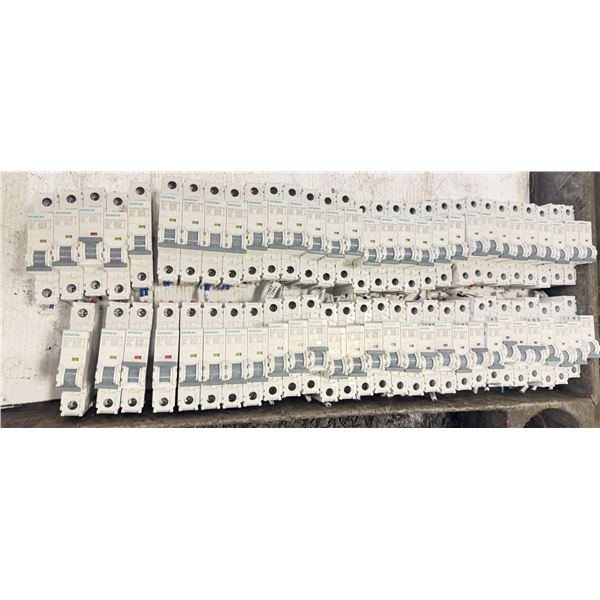 Lot of Siemens Circuit Breakers