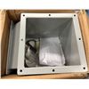 Image 2 : (2) Nvent Hoffman #F88WE90 90 Degree Elbow Wireway or Auxiliary Gutter Fitting Enclosers