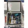 Image 3 : (4) Indicon #EC-PUMPCTRL Pump Control Units w/Nvent Hoffman #A10086CH Cutout Box
