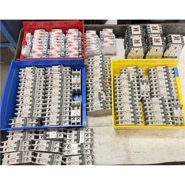 Lot of Contactors & Circuit Breakers