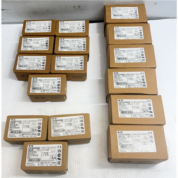 Lot of TE Connectivity Distribution Blocks