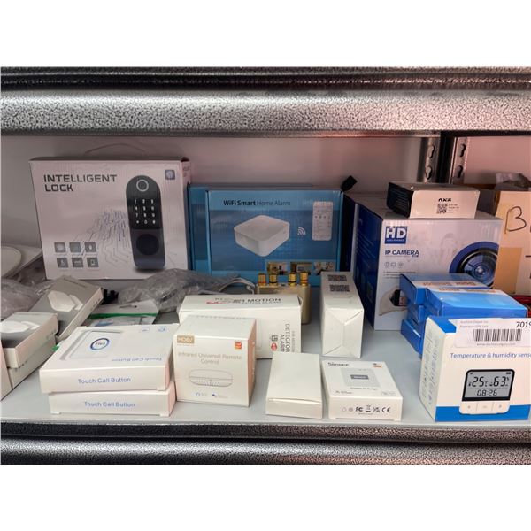 Lot of AssortedÂ Home Automation and Security System Devices
