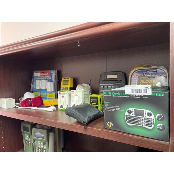 Lot of AssortedÂ Electronics and Accessories including Mini Keyboards and Devices