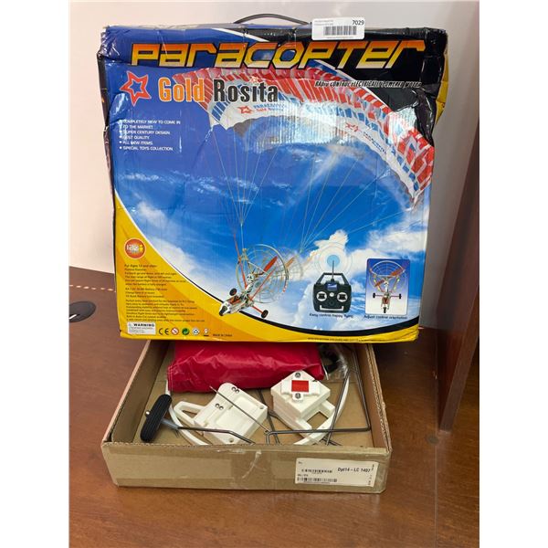 Gold Rosita Paracopter with Control Accessories