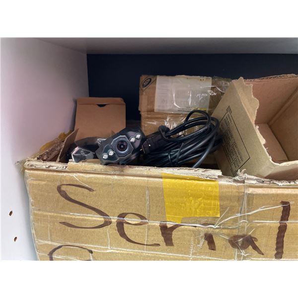 Lot of AssortedÂ Electronics Including Solar Charger and Pet Training Device