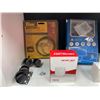 Image 2 : Lot of AssortedÂ Electronics and Hardware Including Sports Camera, Lock, and Miscellaneous Items