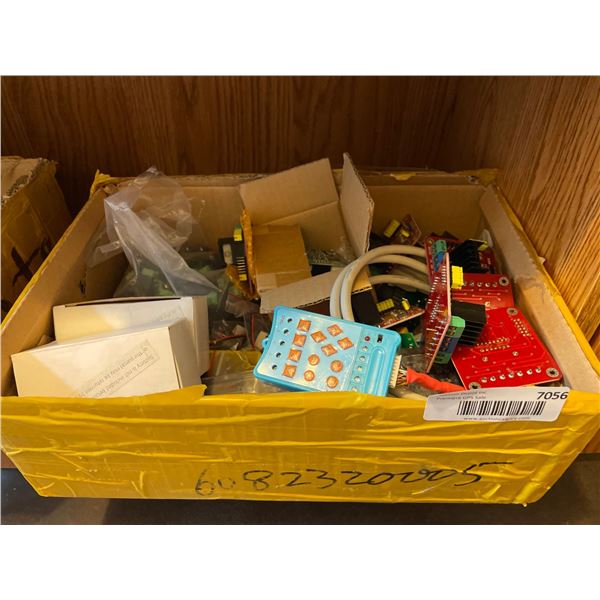 Lot of AssortedÂ Electronic Components and Hardware Items