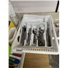 Image 2 : Lot of AssortedÂ Kitchen Items Including Cutlery, Bowls, and Dish Rack