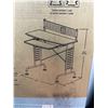 Image 2 : Sauder Computer Desk with Steel Frame and Work Surface