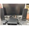 Image 2 : Desktop Computer Setup with HP ProDesk 600 G2 mini PC, ASUS Monitor, and Speakers