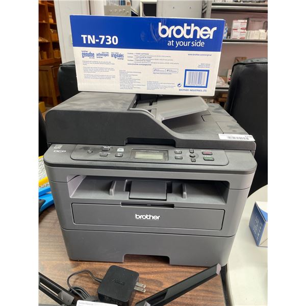 Brother DCP-L2550DW All-In-One Laser Printer With TN-730 Cartridge