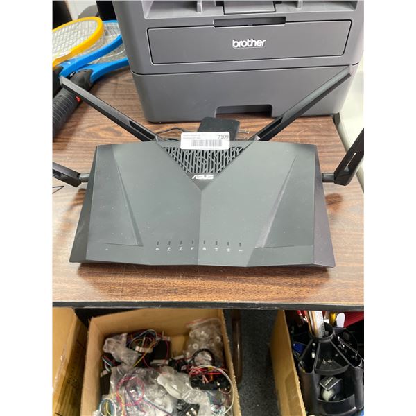 ASUS AC3100 Dual-Band Gigabit Wireless Router (Model RT-AC3100) with Power Adapter