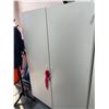 Image 1 : 48inx20inx72in White Storage Cabinet with Shelving