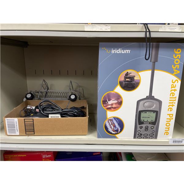 Iridium 9505A Satellite Phone with Assorted Computer Mice