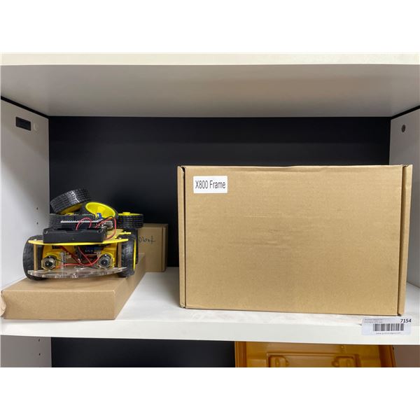 X800-V6 Drone Frame With Multi-Wheel Robot Unit