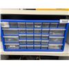 Image 1 : Multi-Drawer Plastic Storage Organizer With Clear Drawers