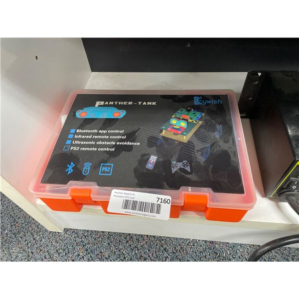 Panther-Tank Robotics Kit With Bluetooth with PS2 Remote Compatibility