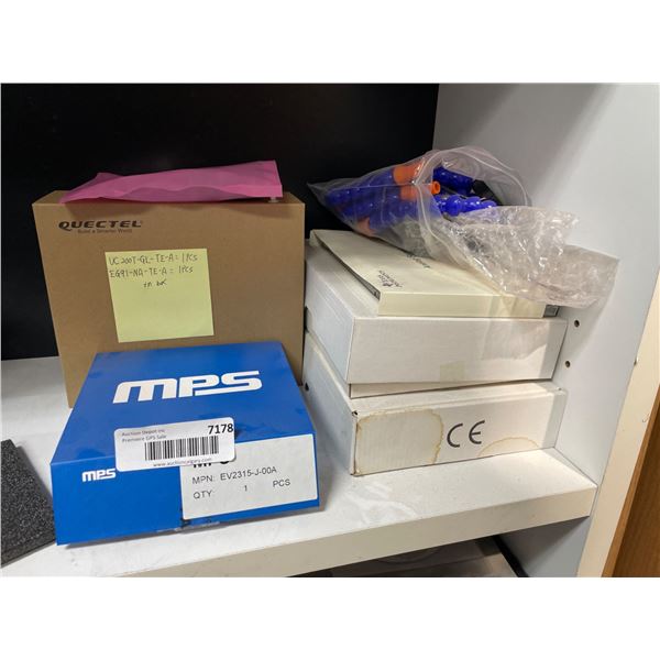 Lot of AssortedÂ Electronics Components Including Quectel, MPS, Texas Instruments