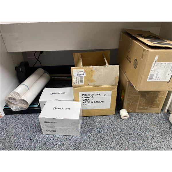 Lot of AssortedÂ Spectrum 5-Pack Items and 3M Scotchcal Application Tape