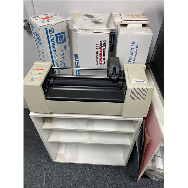 Gerber GSx Plus Plotter and Accessories