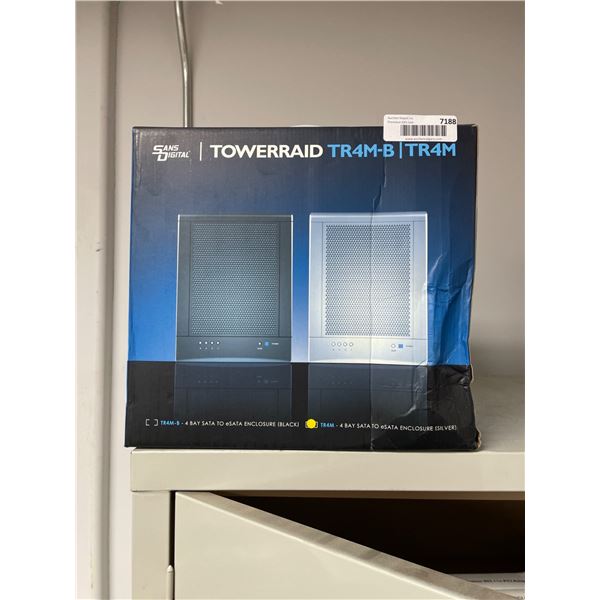 Sans Digital TowerRAID TR4M-B/TR4M 4-Bay SATA to eSATA Hardware RAID Enclosure