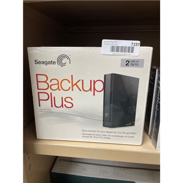 Seagate Backup Plus 2TB External Hard Drive, USB 3.0 Compatibility