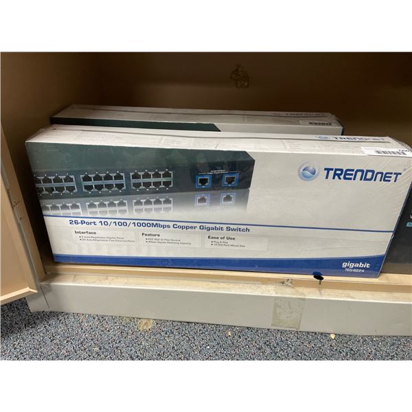 TRENDnet TEG-S24DG 26-Port 10/100/1000Mbps Gigabit Ethernet Switch