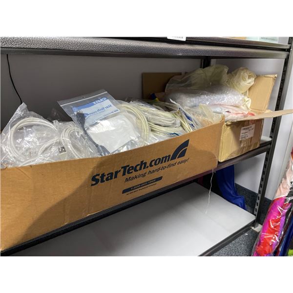 Lot of AssortedÂ Network and USB Cables Assortment, Various Lengths