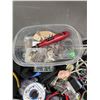Image 2 : Lot of Assorted Tools, Wiring, Components, and Stepper Motor Model 42BYGHW609