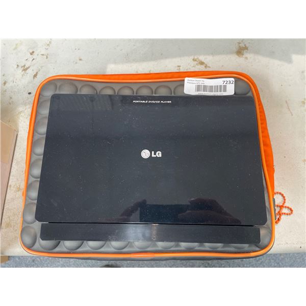 LG Portable DVD/CD Player with 8-Inch LCD Display, Model MEZ5870978242