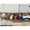 Image 1 : Lot of Assorted Tools, Connectors, and Fasteners in Bulk