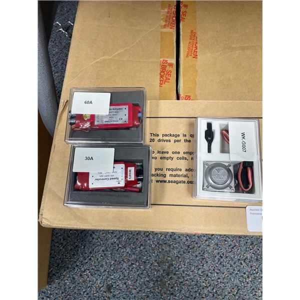 Electronic Speed Controllers (ESCs) and Miscellaneous Components